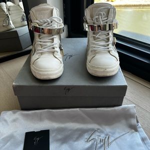 Authentic Giuseppe Zanotti Design Women's High Top Fashion Sneakers
